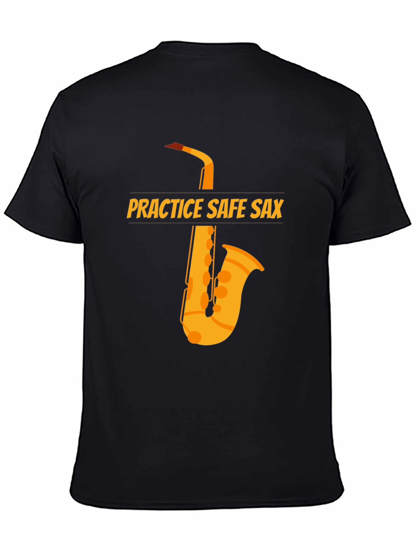 Practice Safe Sax Funny Saxophone T-Shirt