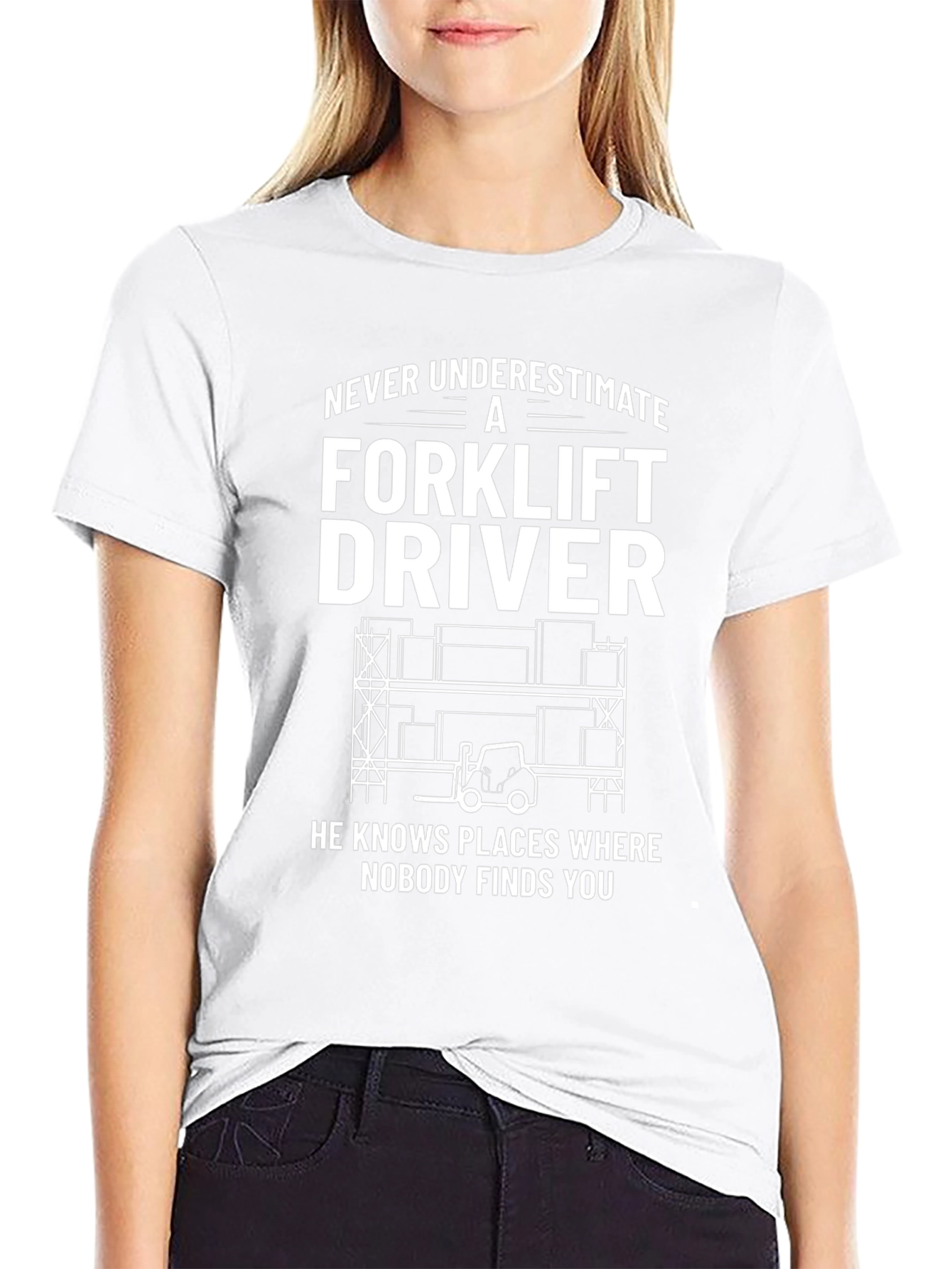 Forklift Driver Humor T-Shirt