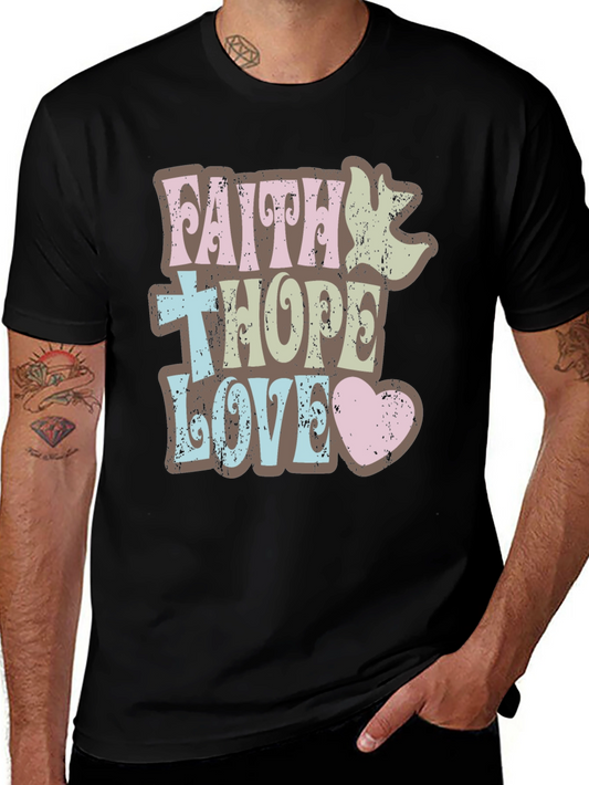 Faith Hope Love Graphic Tee