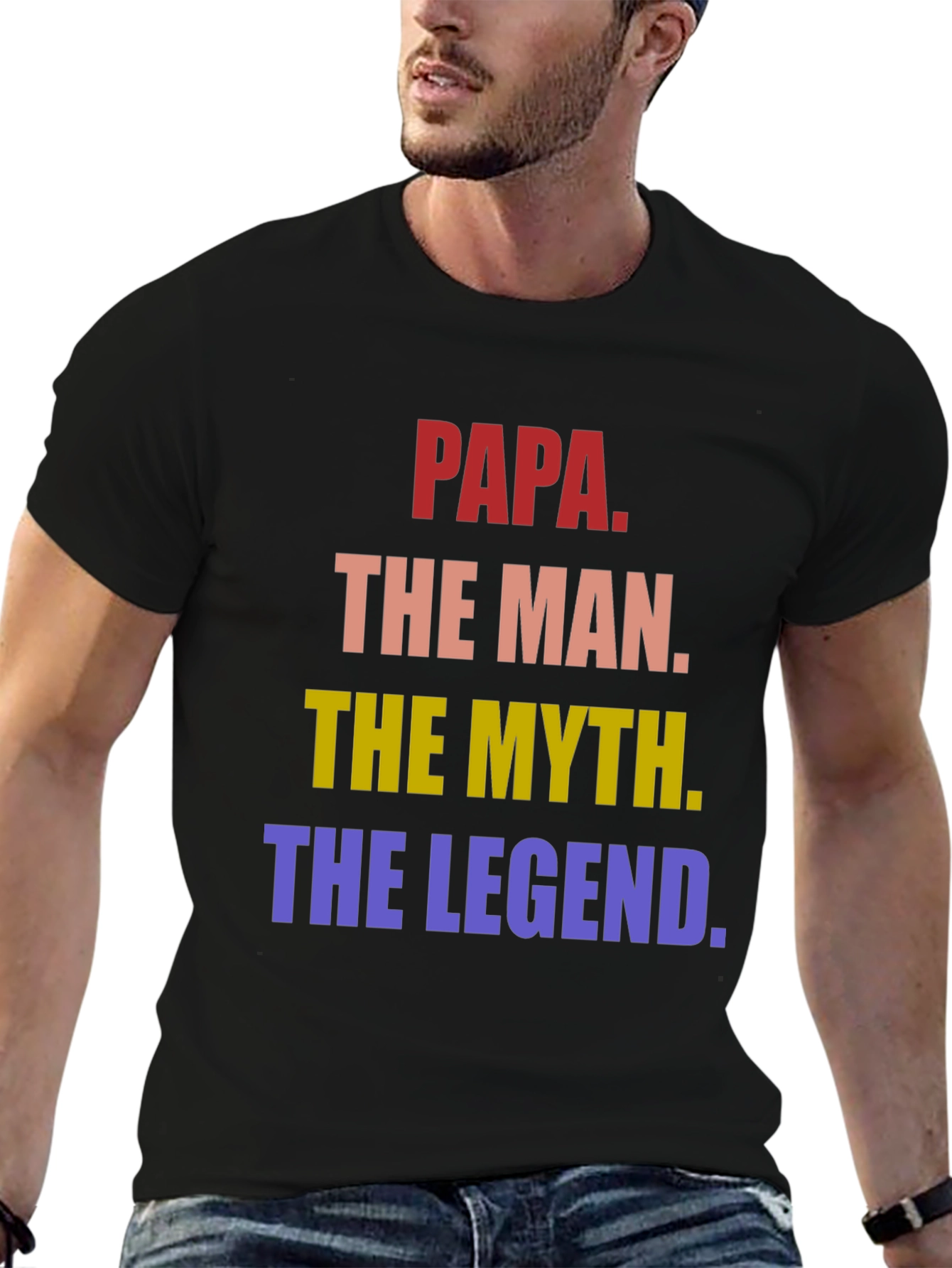 Papa The Man The Myth Legend T-Shirt