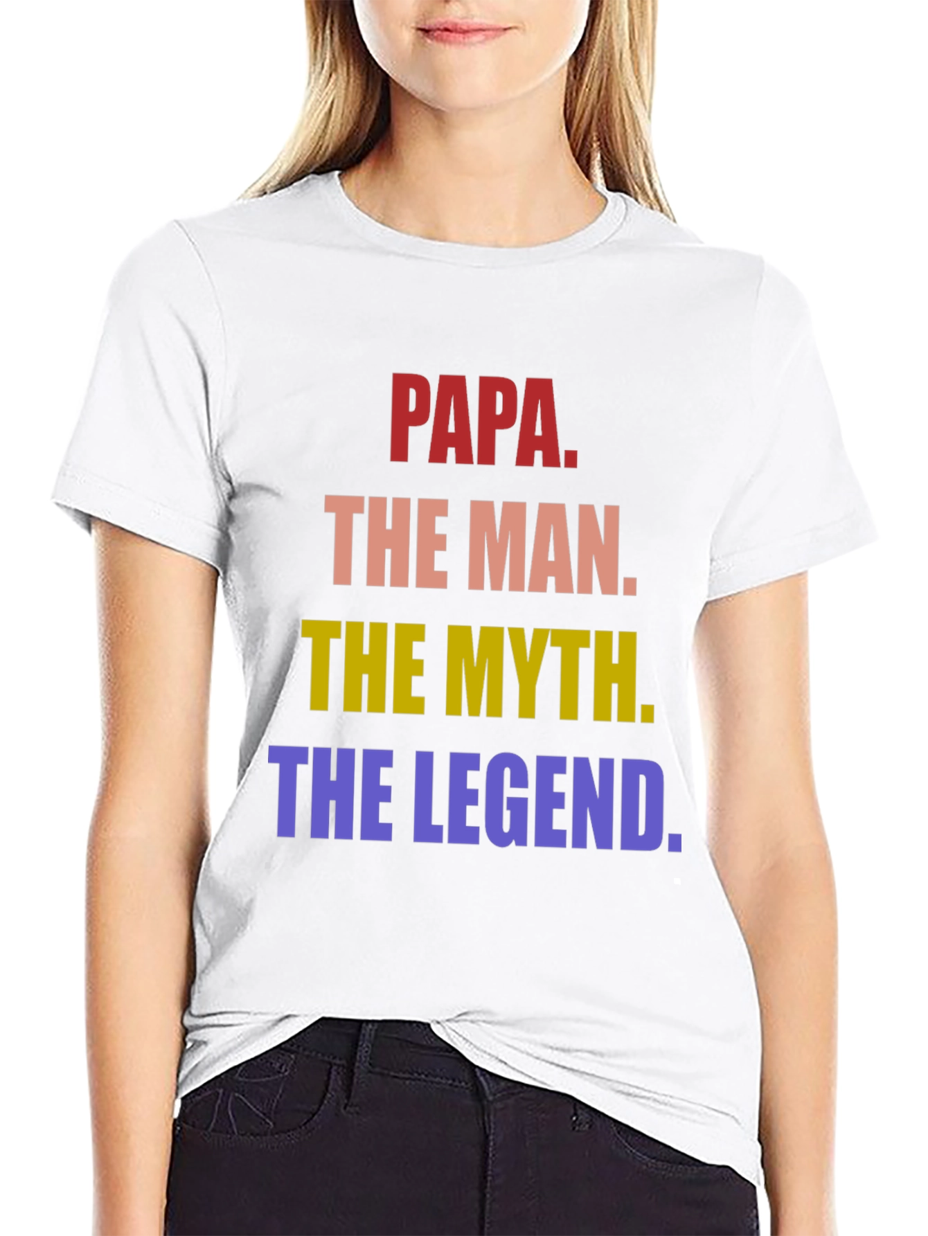 Papa The Man The Myth Legend T-Shirt