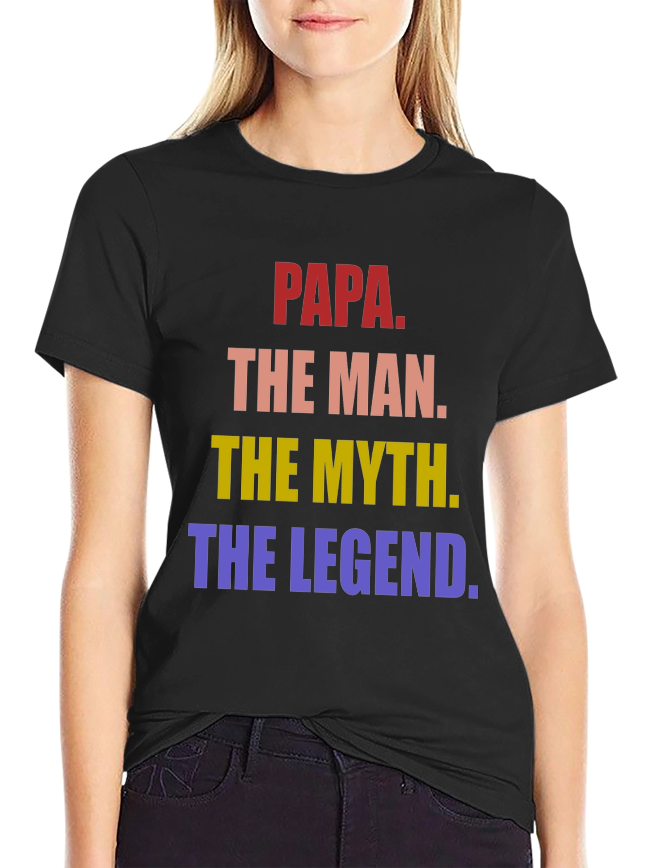 Papa The Man The Myth Legend T-Shirt