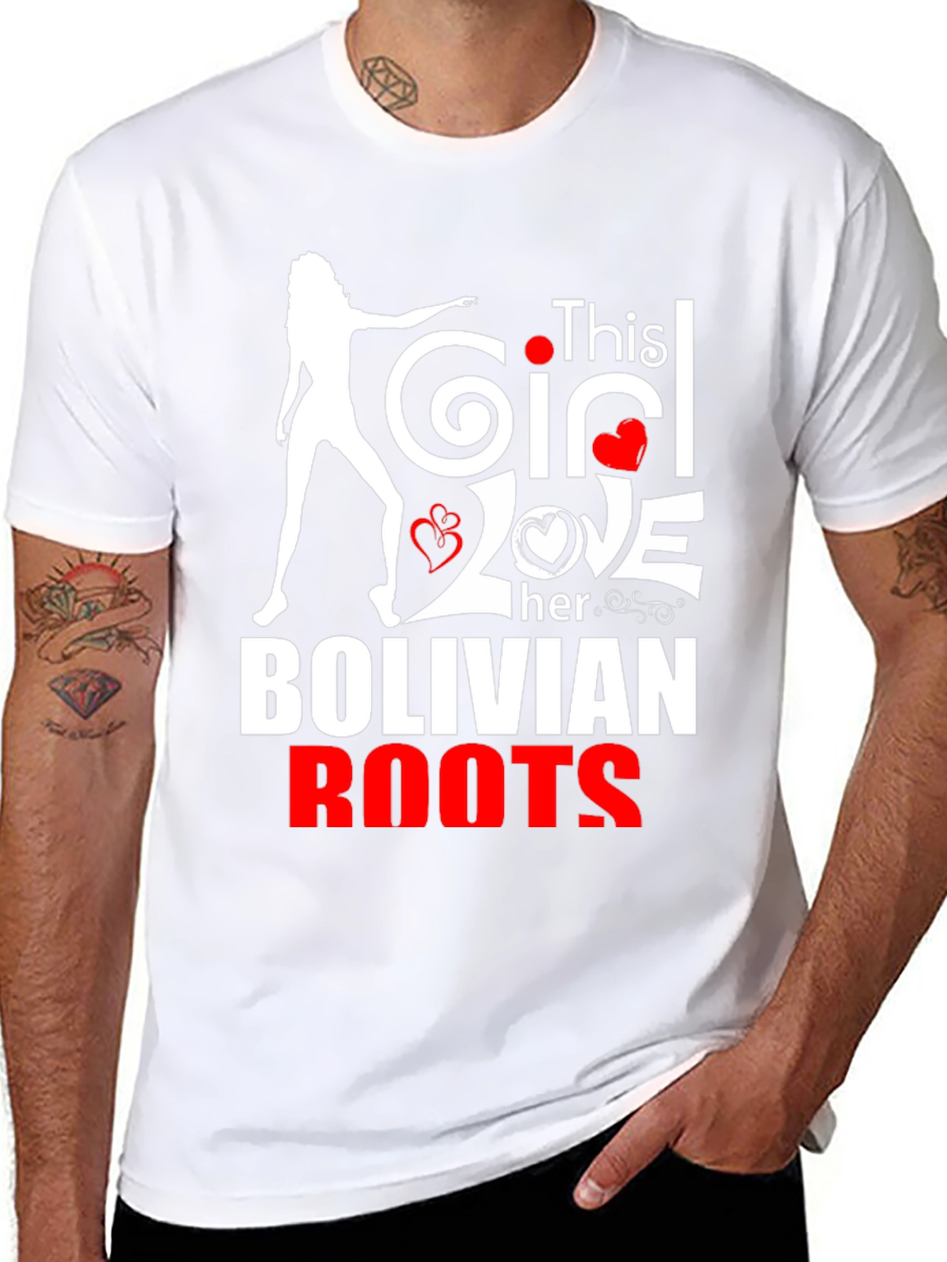 Bolivian Roots T-Shirt - This Girl Loves Her Roots