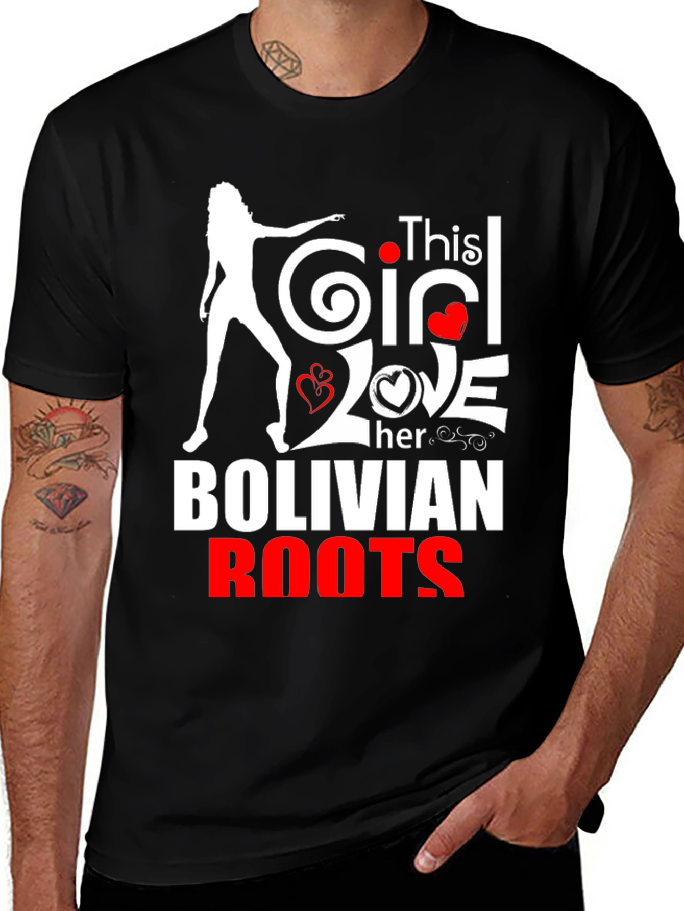 Bolivian Roots T-Shirt - This Girl Loves Her Roots