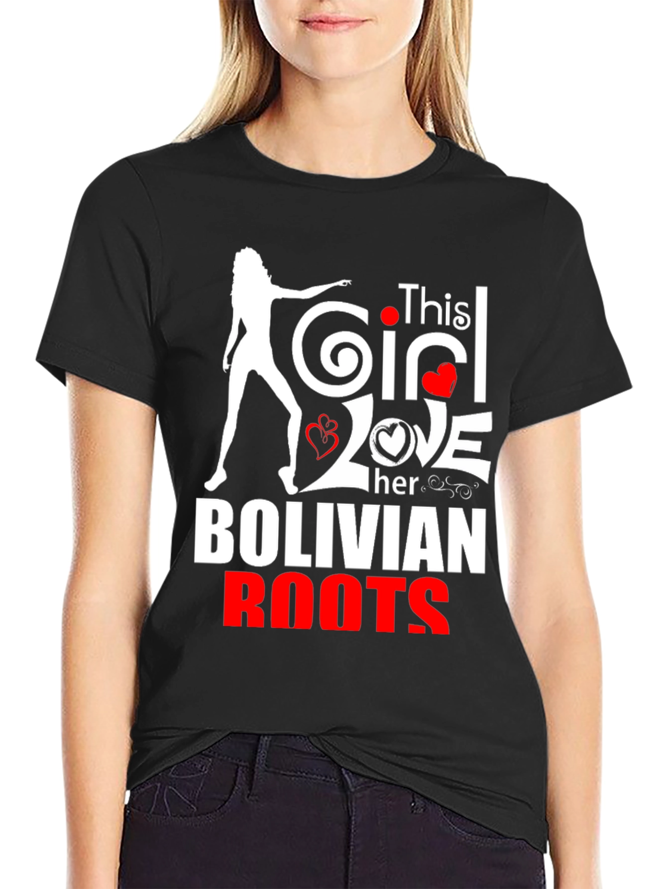 Bolivian Roots T-Shirt - This Girl Loves Her Roots