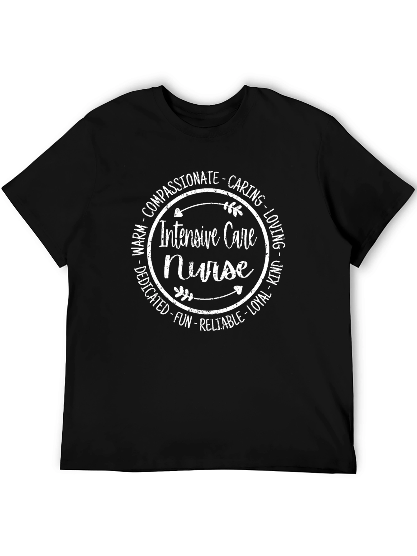 Intensive Care Nurse T-Shirt: Compassionate Caring Design
