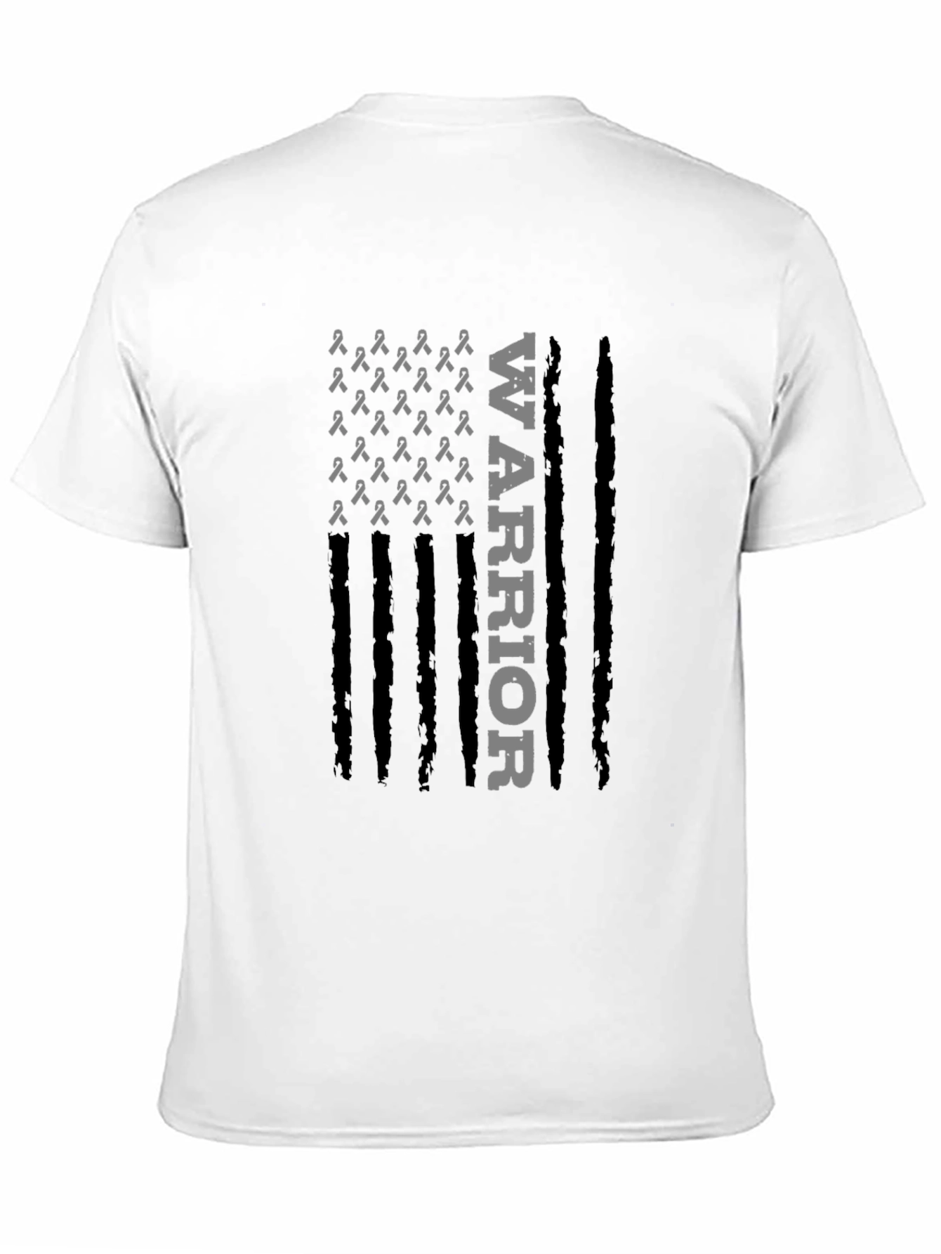 Warrior Ribbon Flag Graphic Tee
