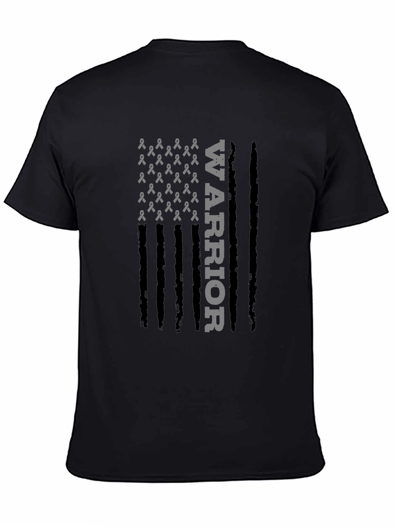 Warrior Ribbon Flag Graphic Tee