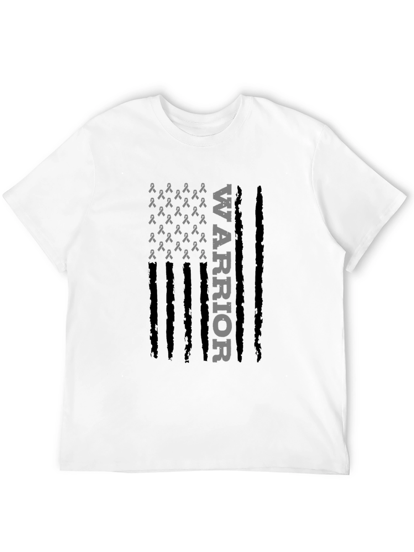 Warrior Ribbon Flag Graphic Tee