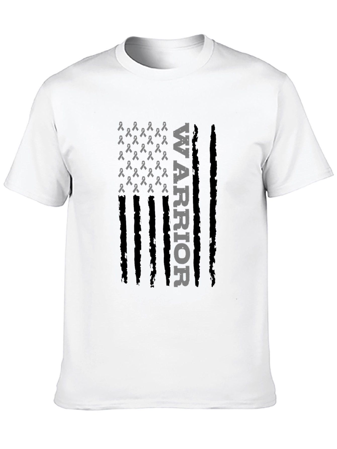 Warrior Ribbon Flag Graphic Tee