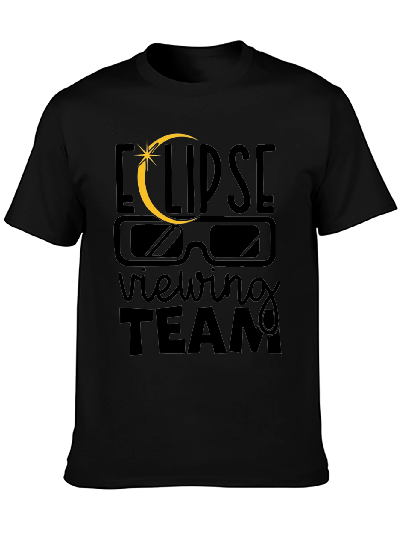 Eclipse Viewing Team T-Shirt: Solar Eclipse Tee