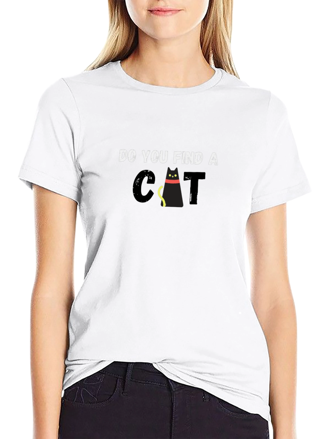 Do You Find a Cat Funny Graphic T-Shirt