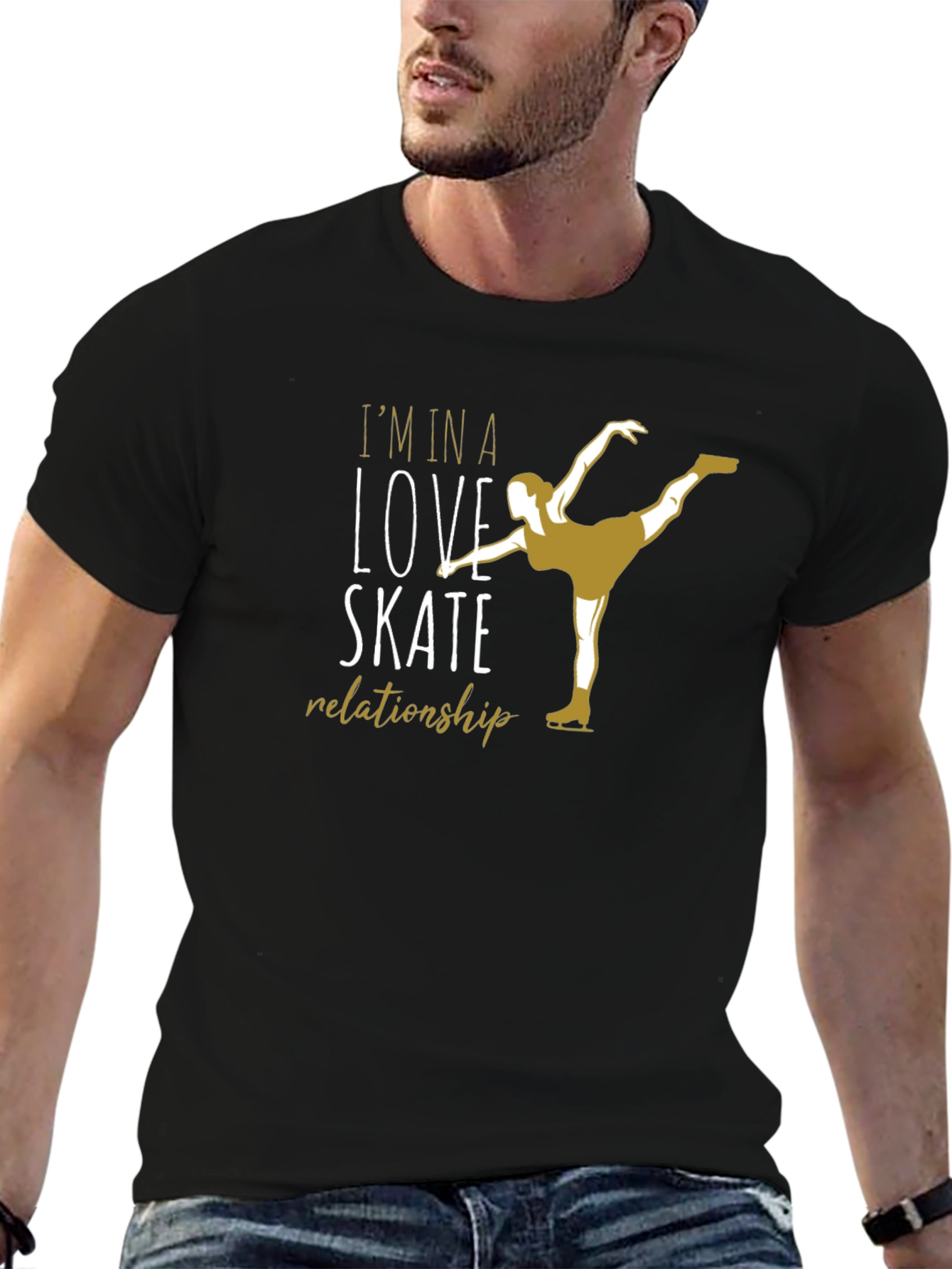 Love Skate Relationship Graphic Tee