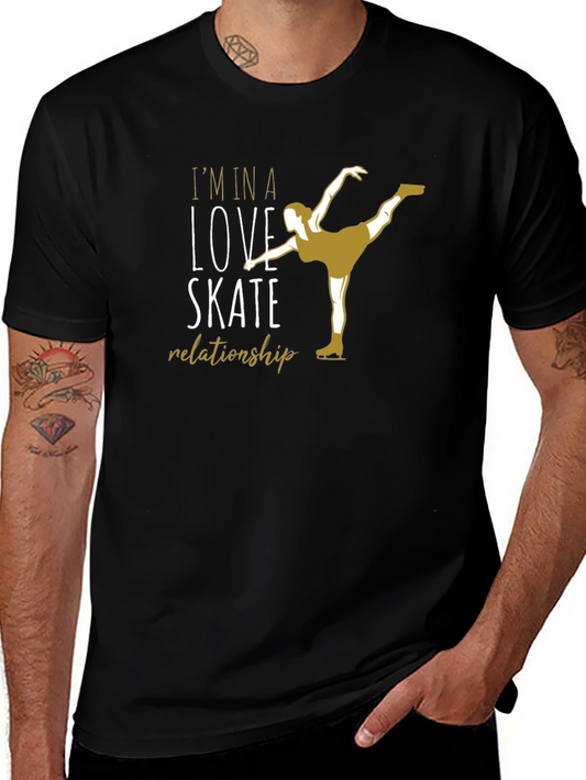 Love Skate Relationship Graphic Tee