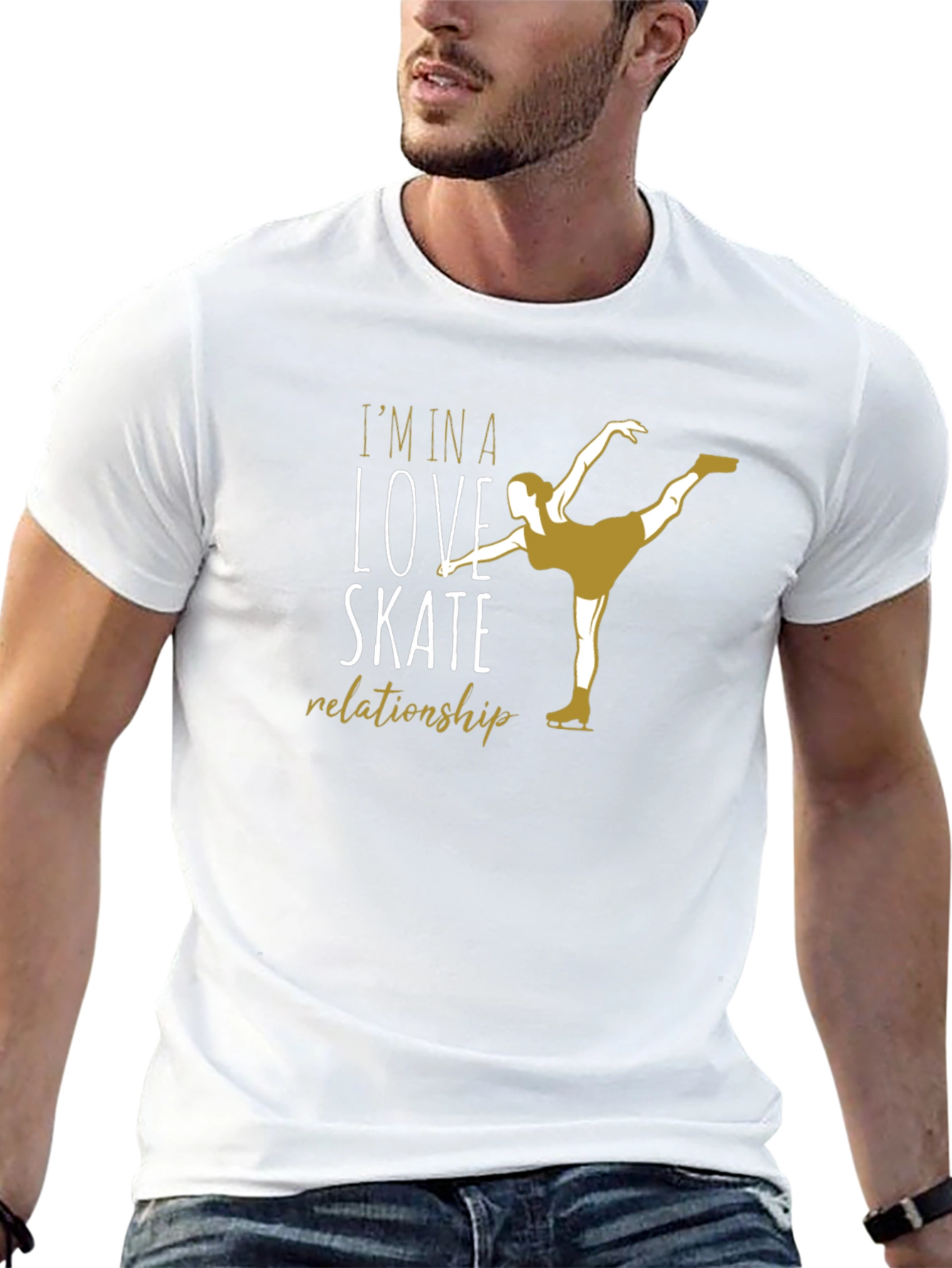 Love Skate Relationship Graphic Tee