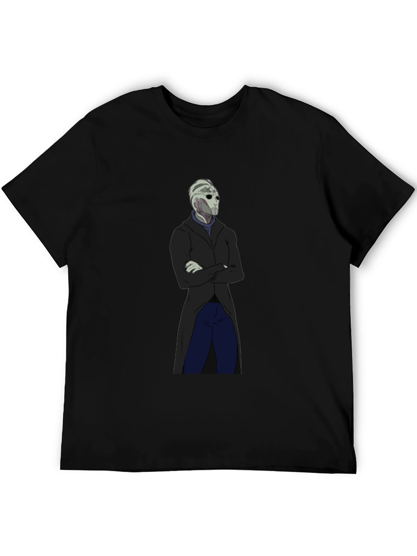Character Graphic Black T-Shirt
