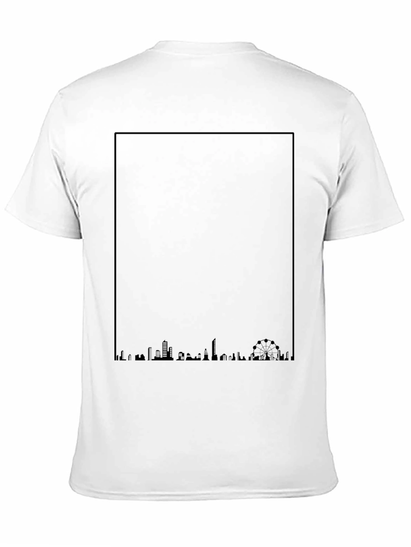 City Skyline Graphic Tee - Modern Urban Style