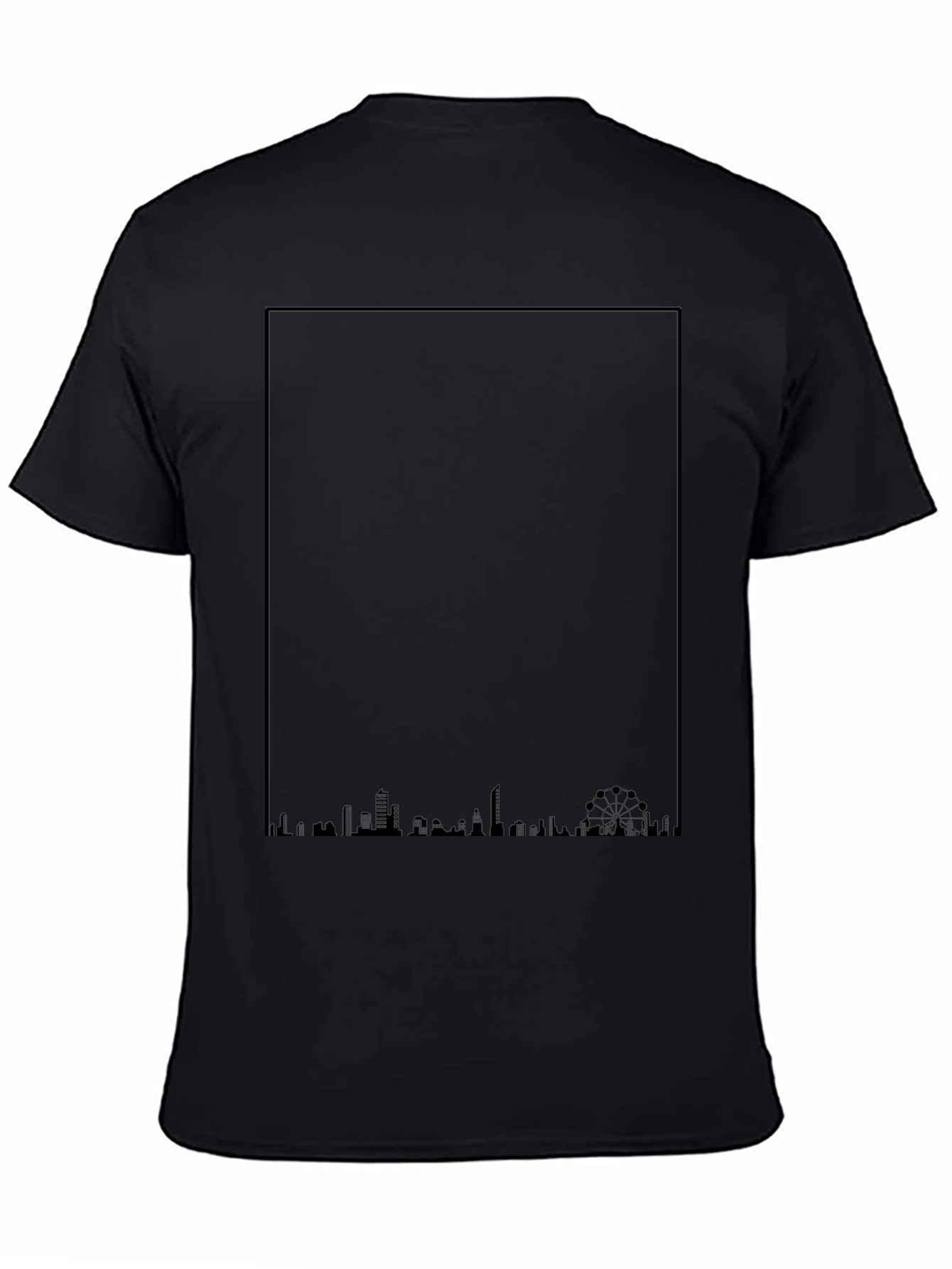 City Skyline Graphic Tee - Modern Urban Style