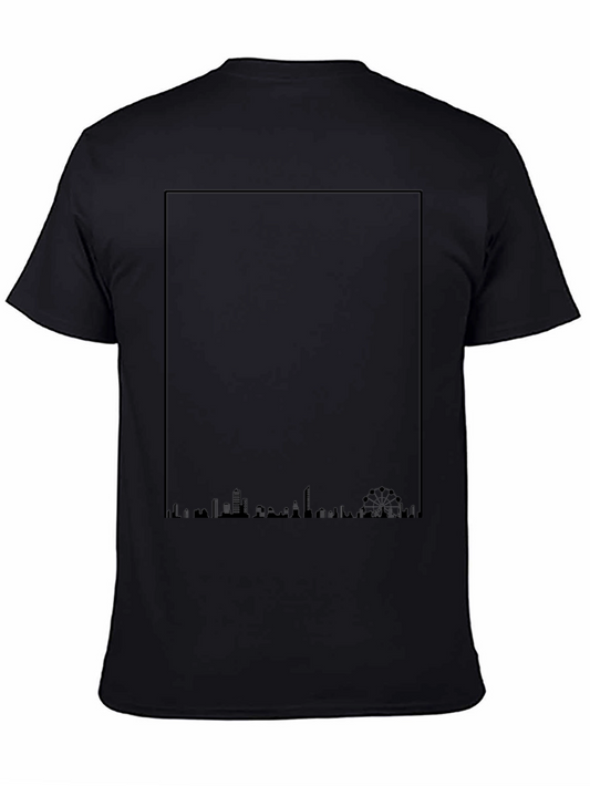 City Skyline Graphic Tee - Modern Urban Style