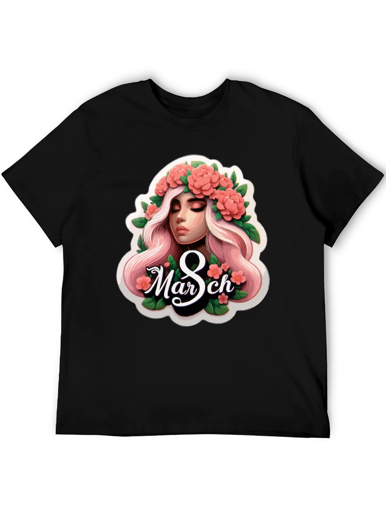 Floral 8th March T-Shirt