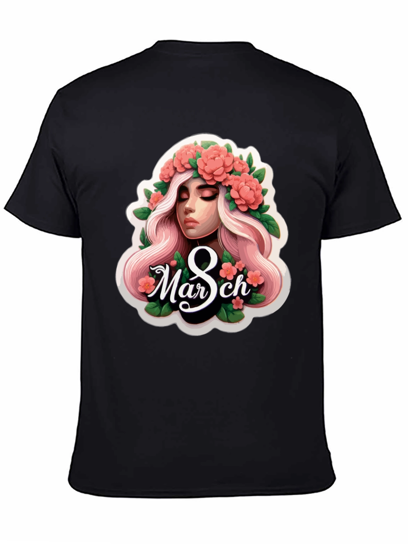 Floral 8th March T-Shirt