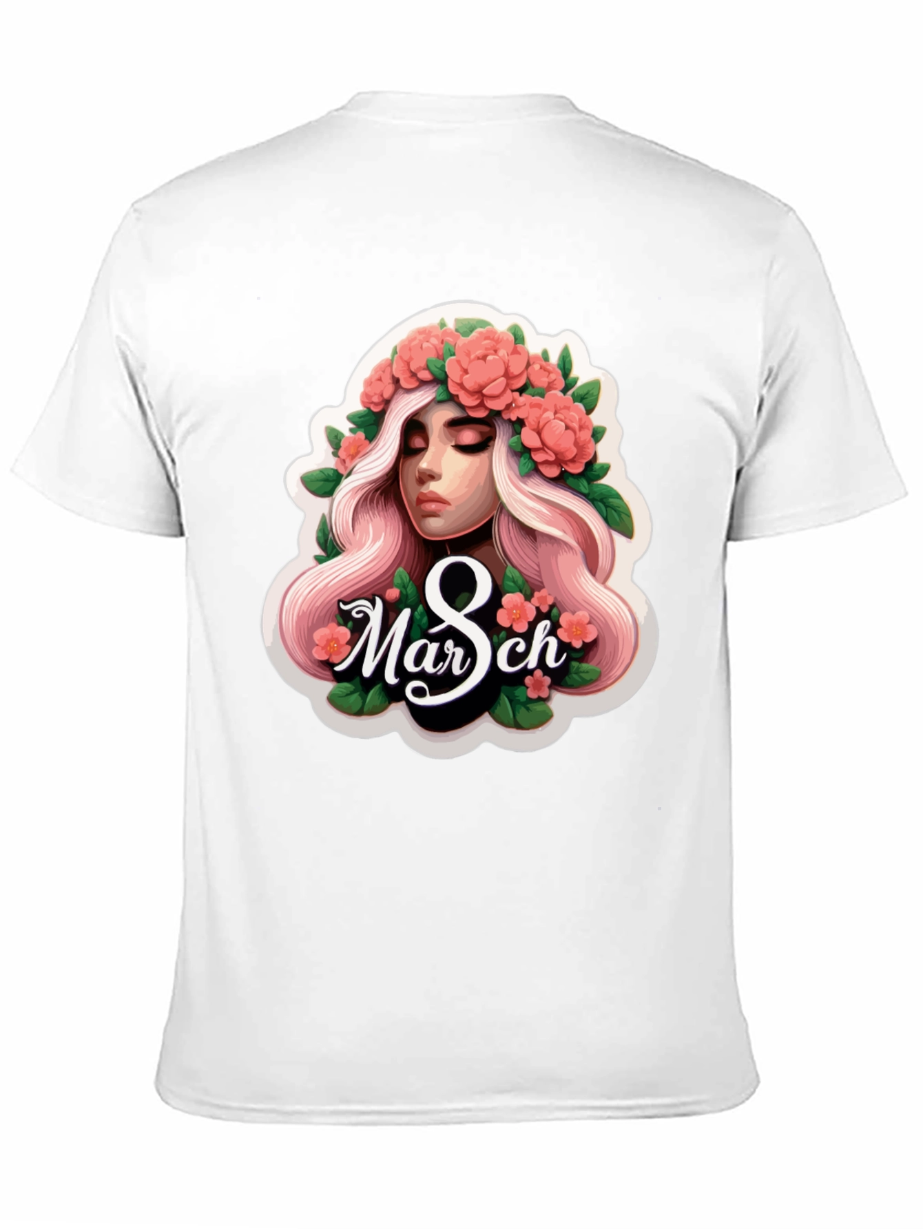 Floral 8th March T-Shirt