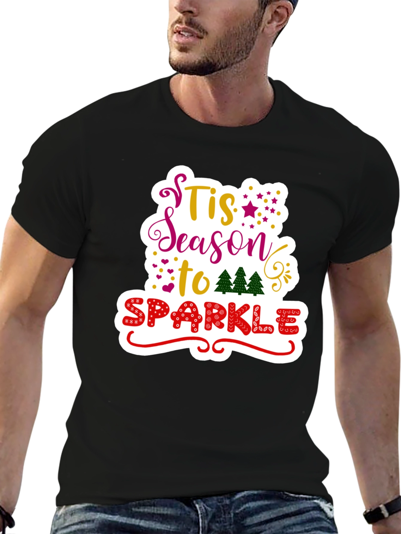 Tis Season to Sparkle Graphic Tee