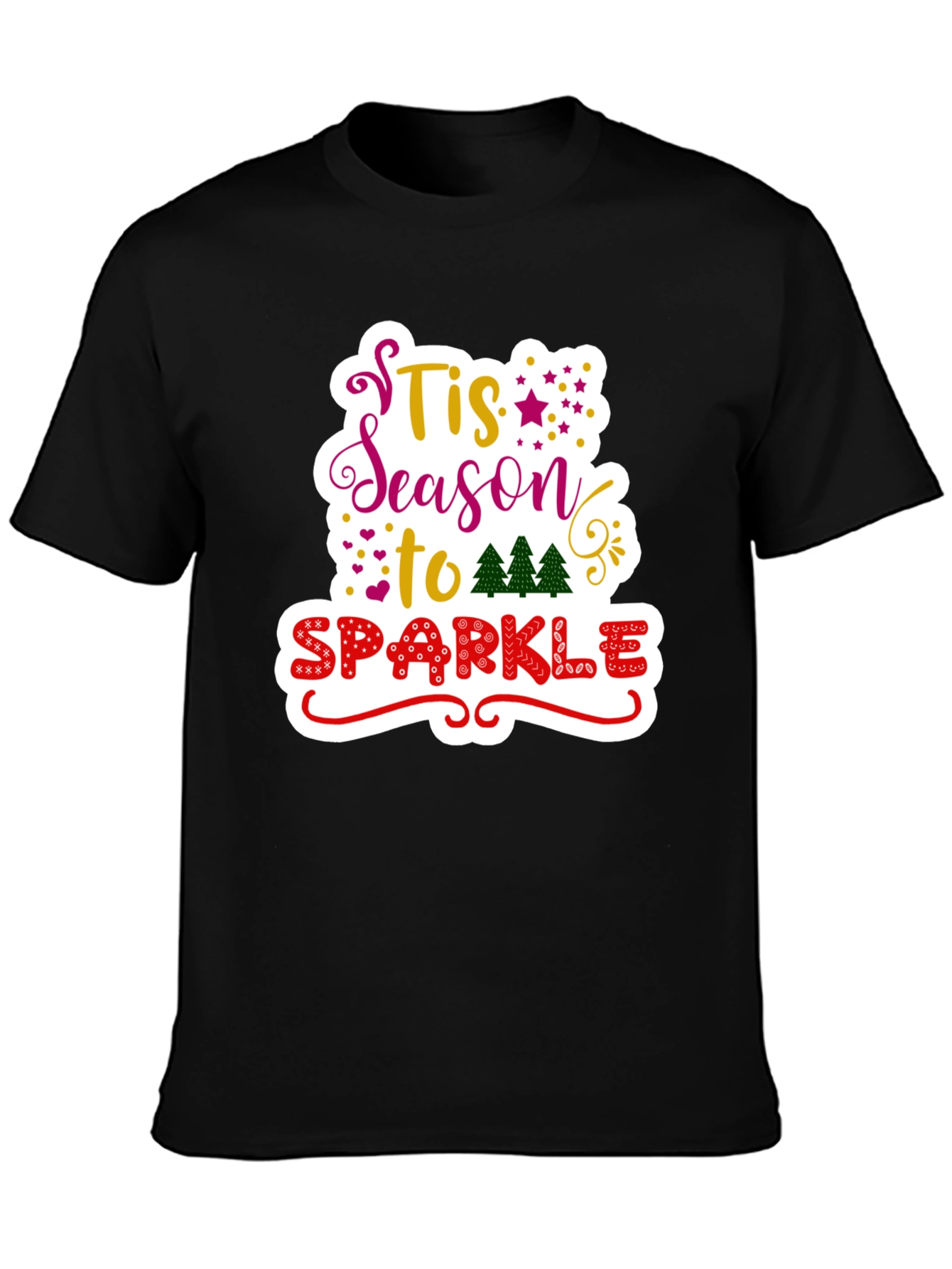 Tis Season to Sparkle Graphic Tee