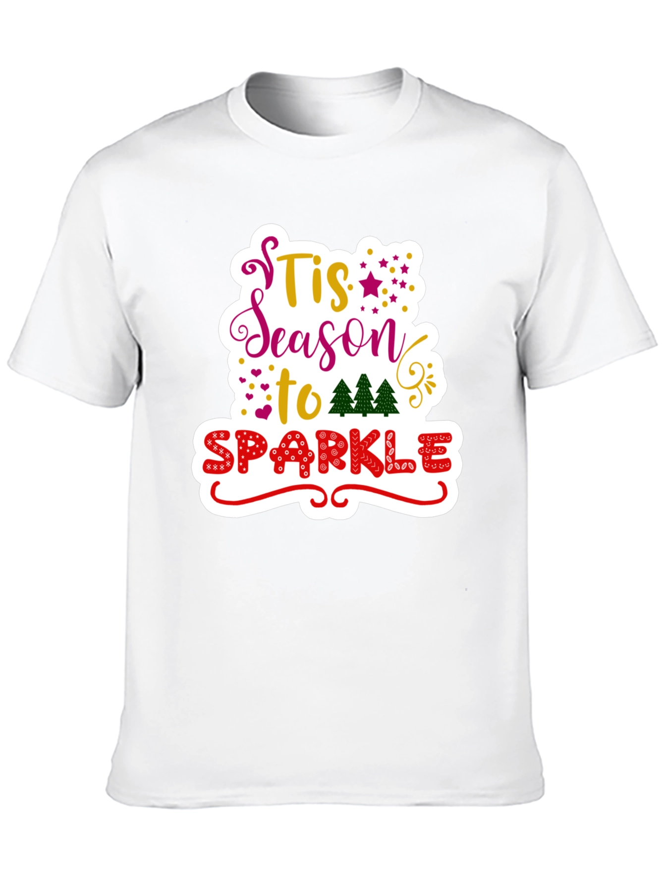 Tis Season to Sparkle Graphic Tee