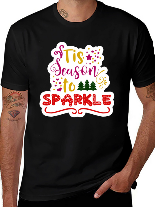 Tis Season to Sparkle Graphic Tee