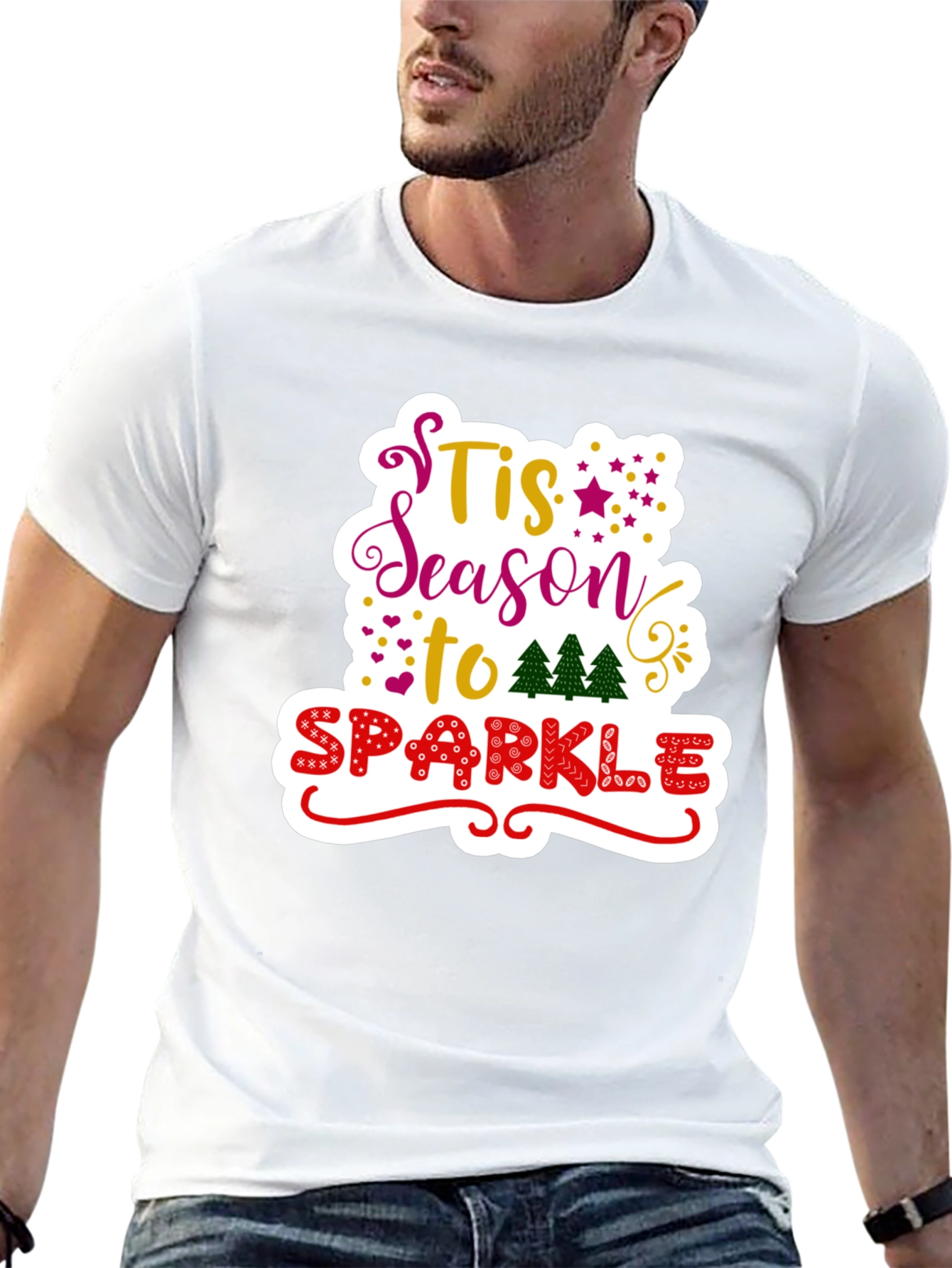 Tis Season to Sparkle Graphic Tee