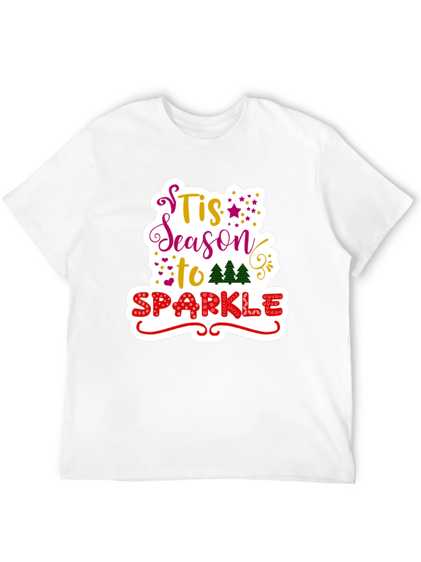 Tis Season to Sparkle Graphic Tee