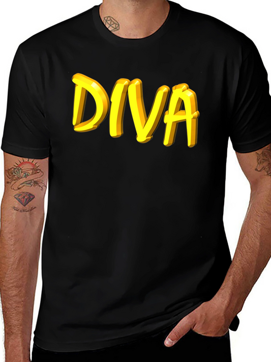 Diva Graphic T-Shirt - Trendy & Stylish