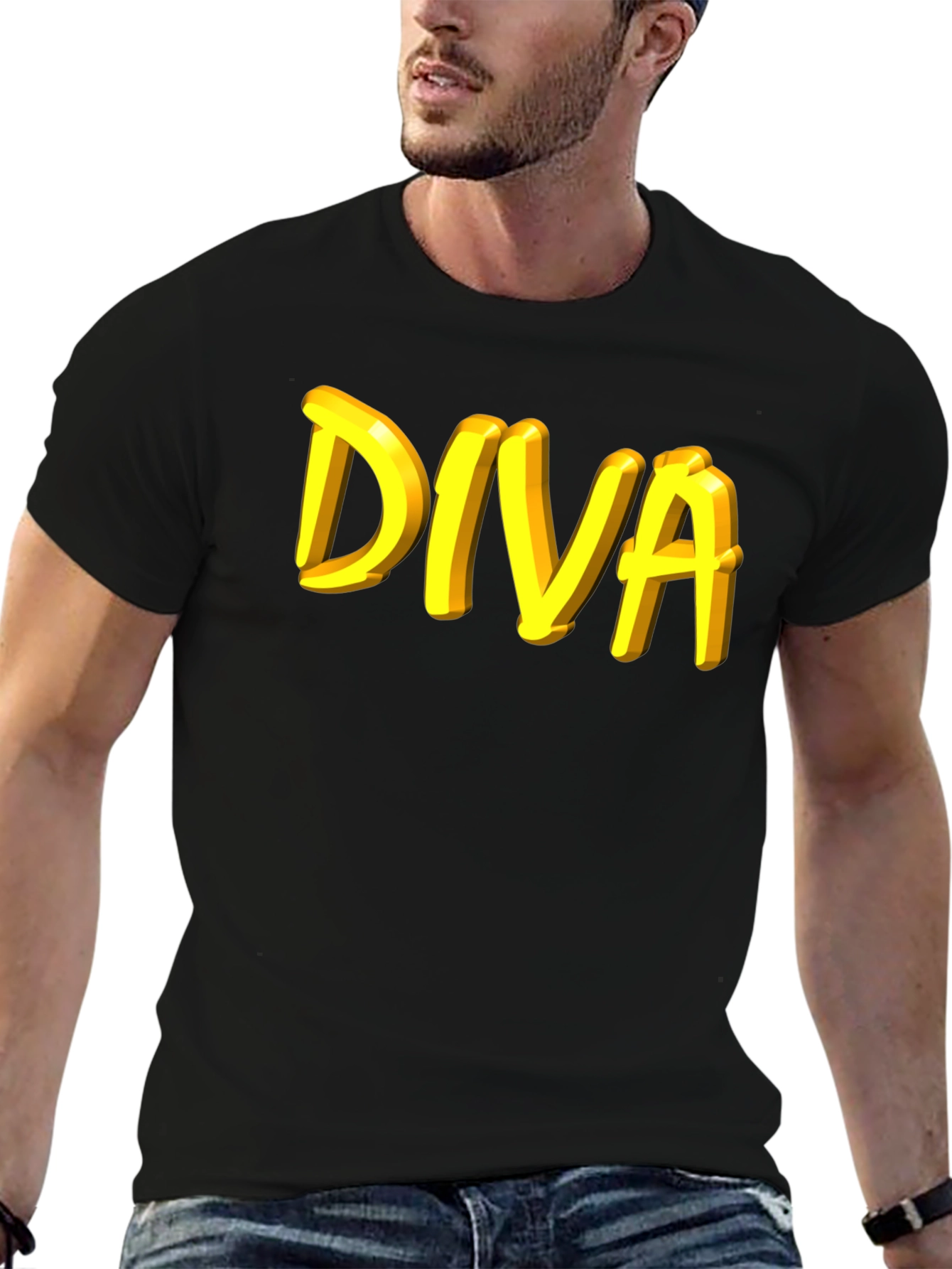 Diva Graphic T-Shirt - Trendy & Stylish