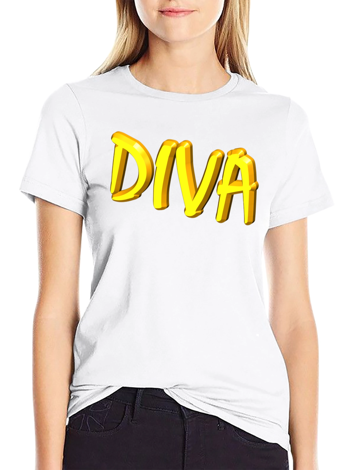 Diva Graphic T-Shirt - Trendy & Stylish