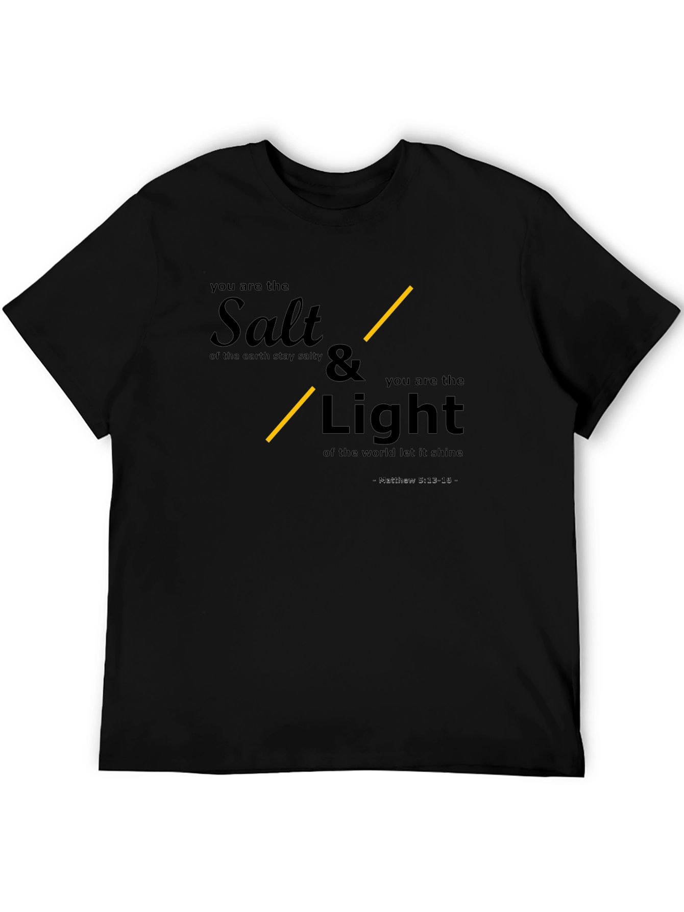 Salt and Light Graphic Tee - Christian Inspired T-Shirt