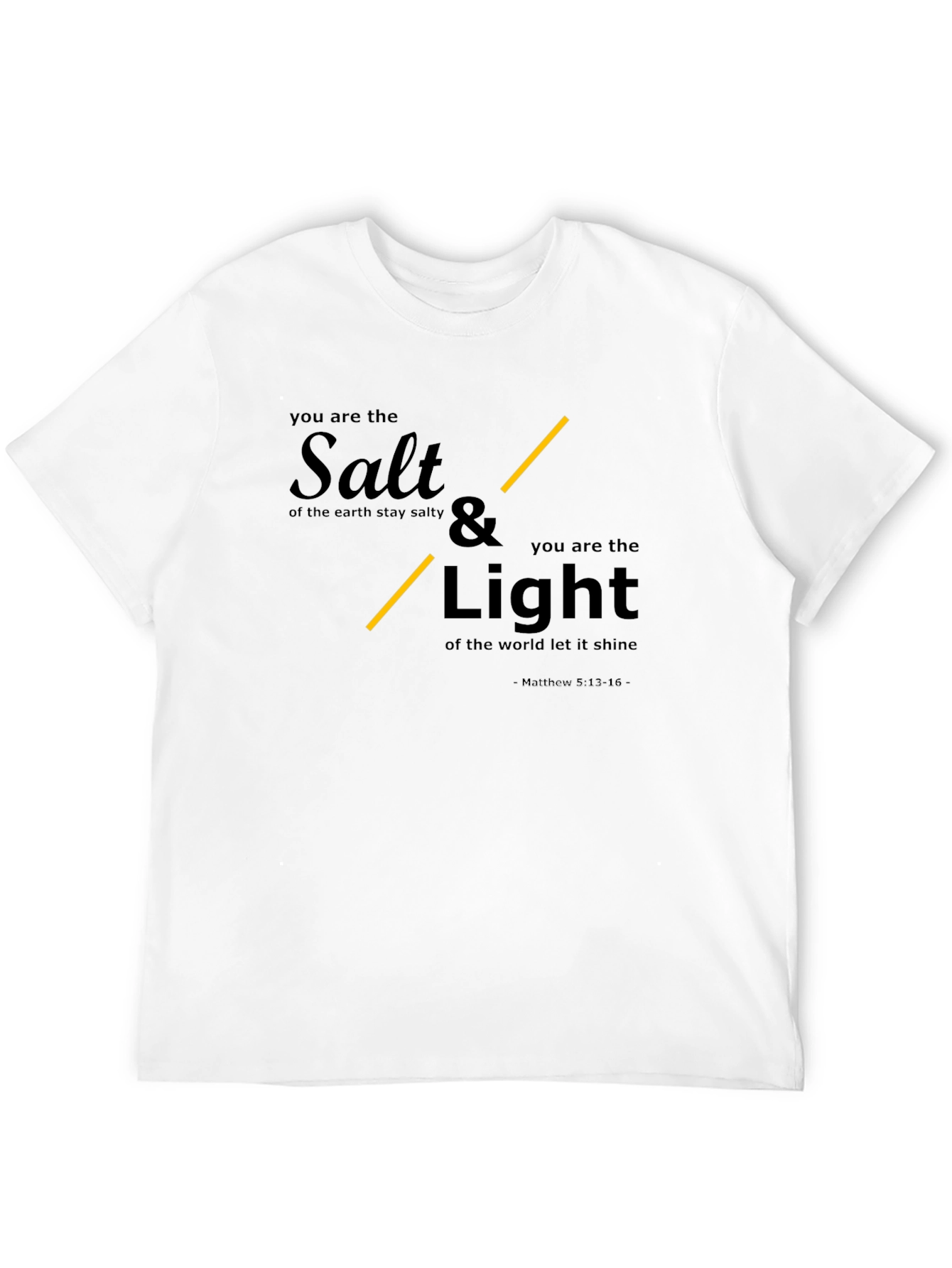 Salt and Light Graphic Tee - Christian Inspired T-Shirt