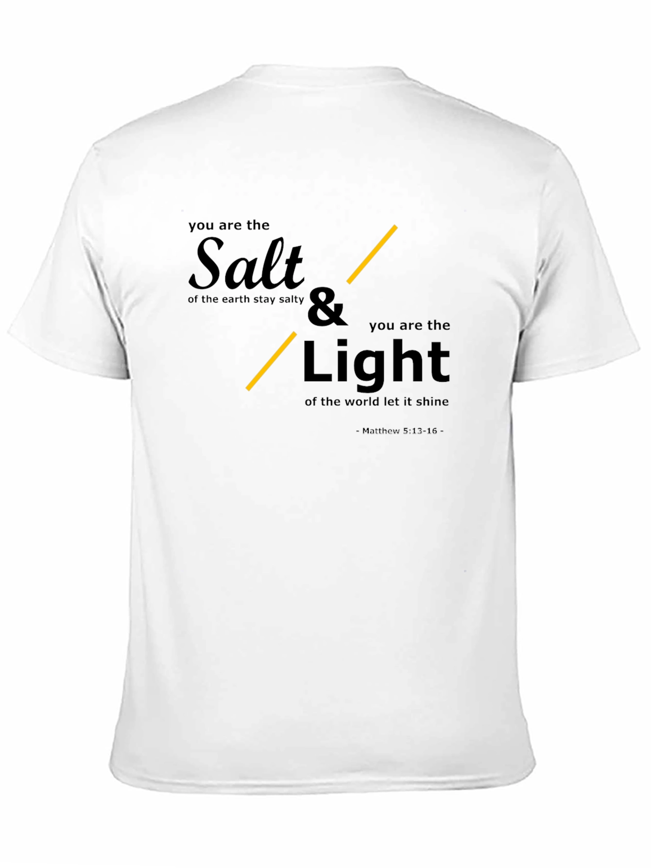 Salt and Light Graphic Tee - Christian Inspired T-Shirt