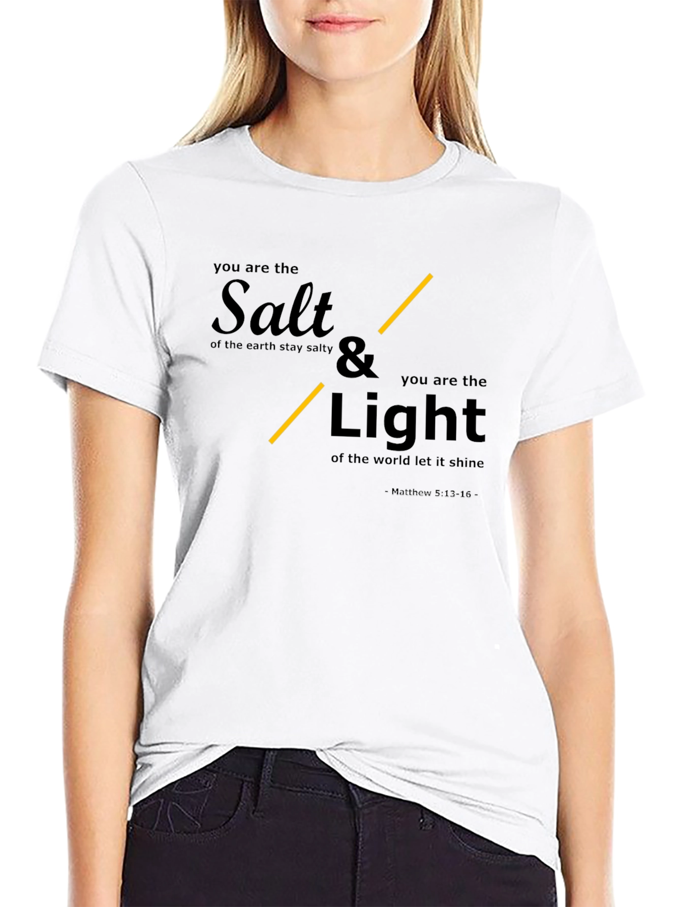 Salt and Light Graphic Tee - Christian Inspired T-Shirt