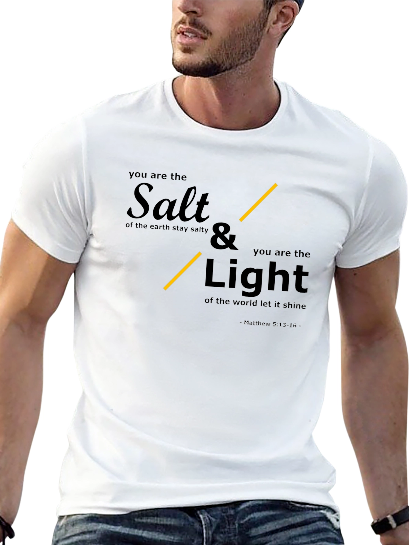 Salt and Light Graphic Tee - Christian Inspired T-Shirt