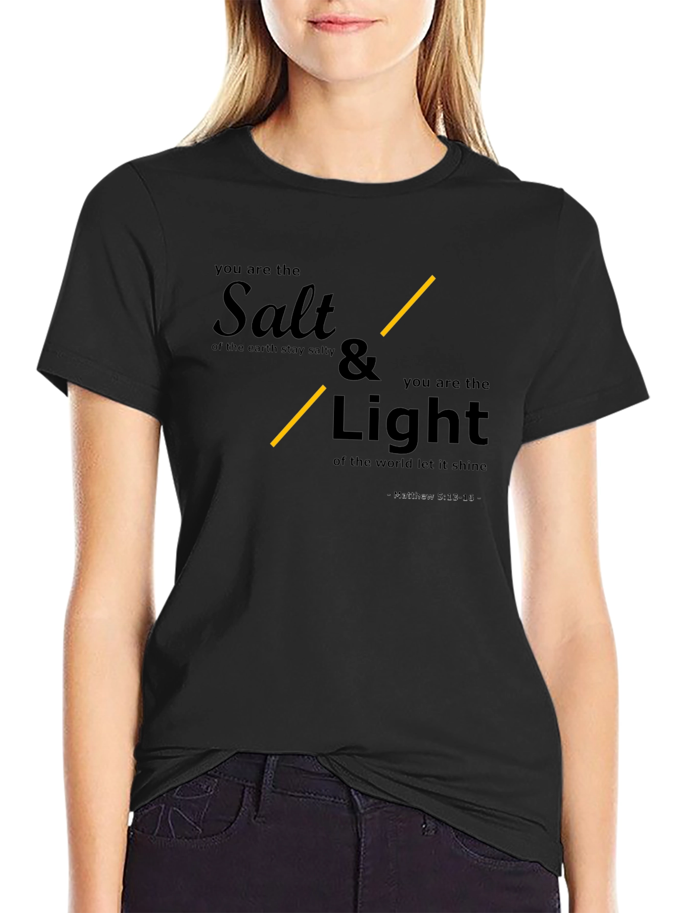 Salt and Light Graphic Tee - Christian Inspired T-Shirt