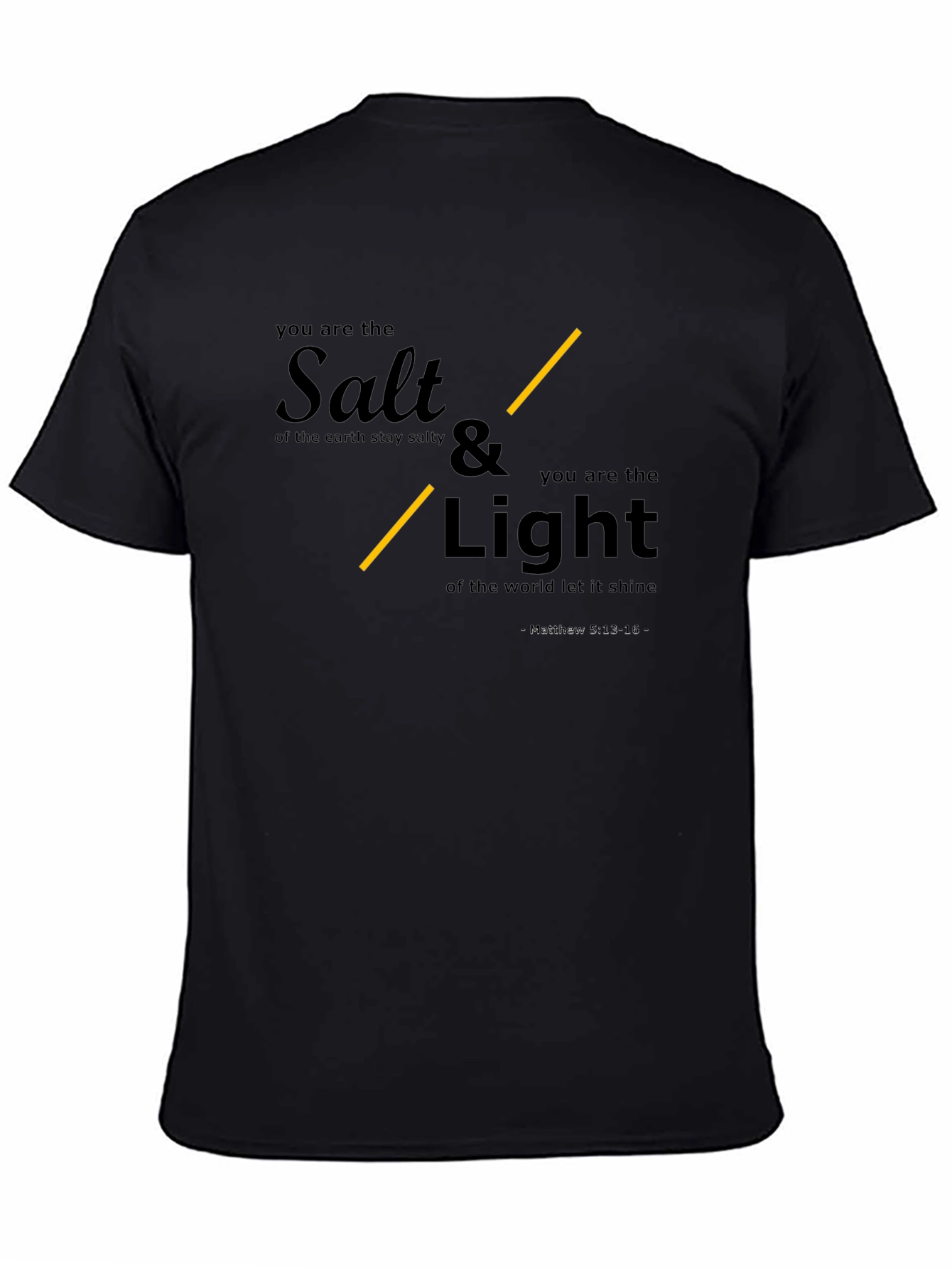 Salt and Light Graphic Tee - Christian Inspired T-Shirt