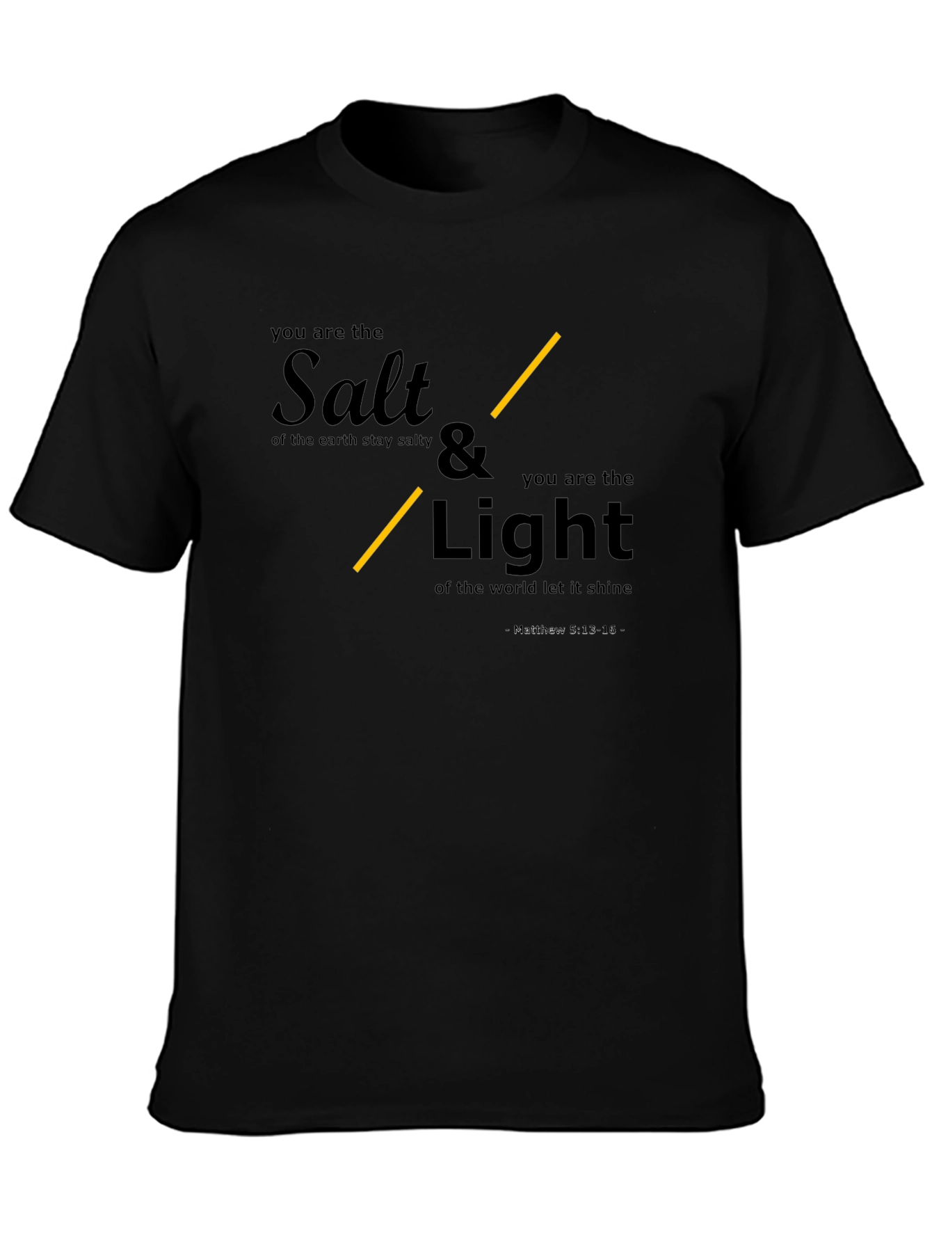 Salt and Light Graphic Tee - Christian Inspired T-Shirt