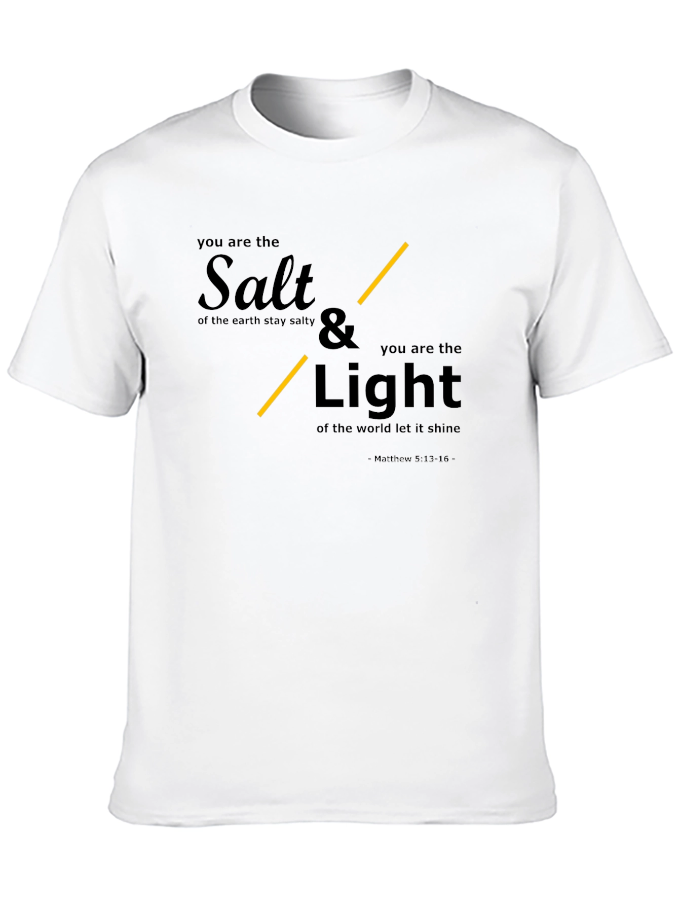 Salt and Light Graphic Tee - Christian Inspired T-Shirt