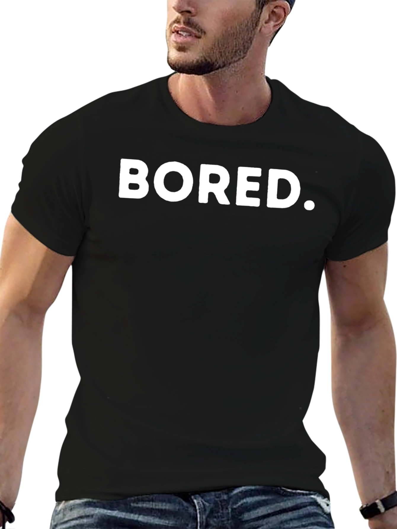 Bored. Graphic T-Shirt - Casual Wear