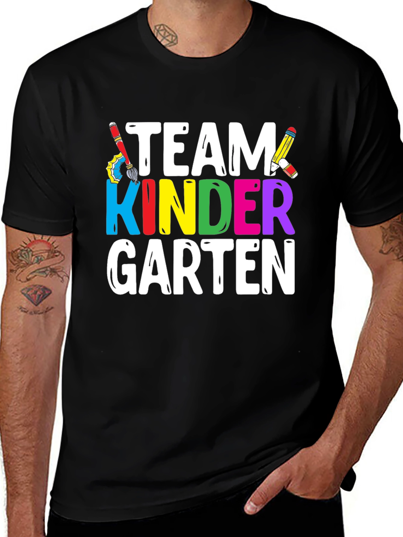 Team Kindergarten Teacher Shirt - Back to School