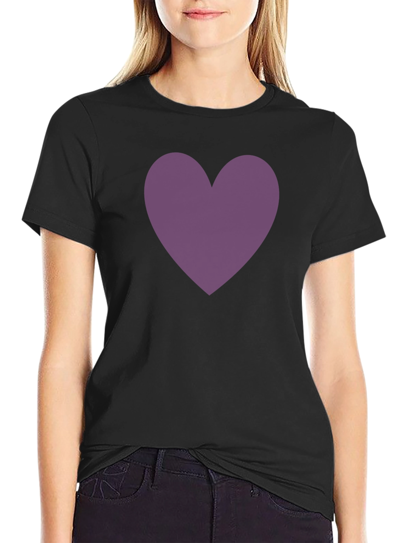 Heart Graphic Tee - Stylish Comfort