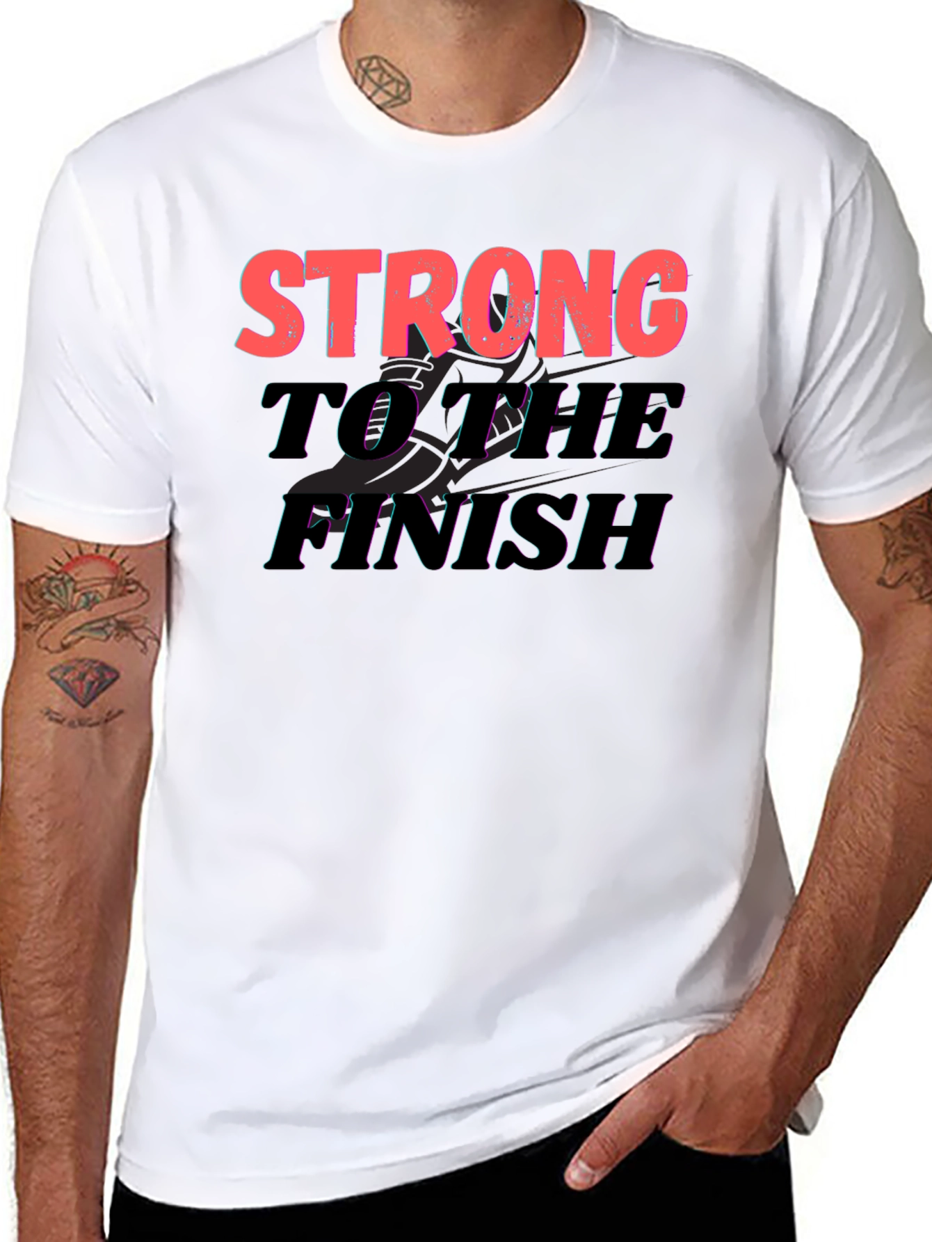 Strong to the Finish Graphic Tee