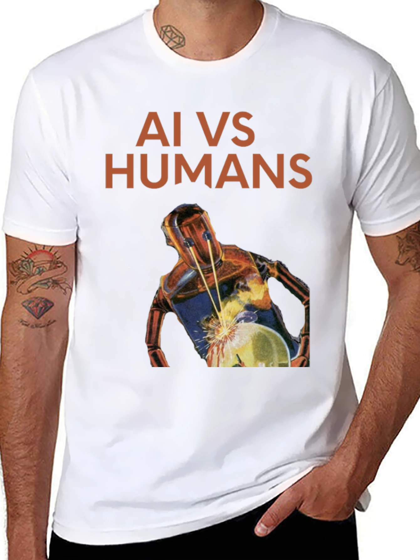 AI VS Humans T-Shirt