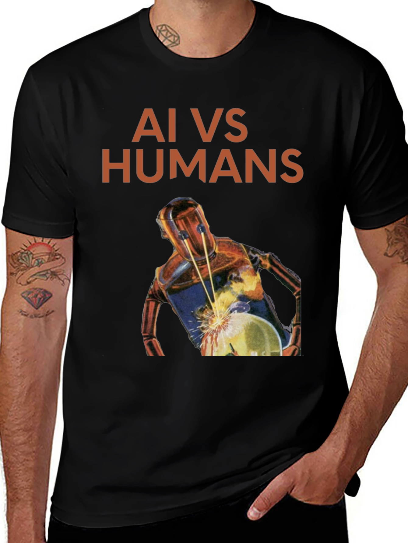 AI VS Humans T-Shirt